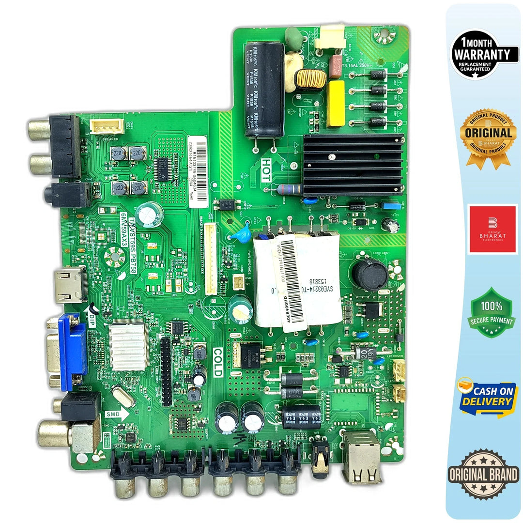 Micromax 40E8400HD Motherboard – Micromax 40 Inch LED TV Main Board Replacement - Great Bharat Electronics