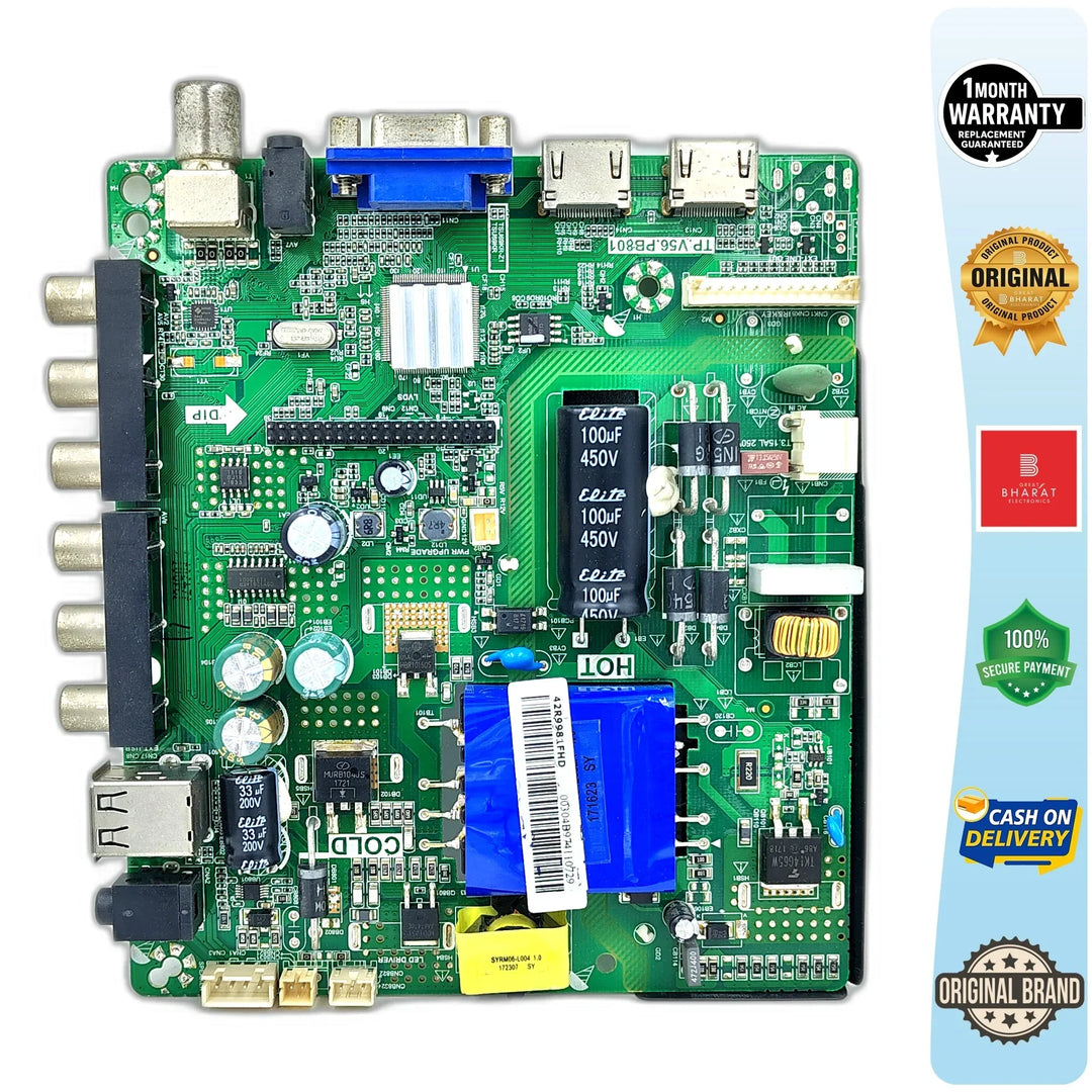 Micromax 42R9981FHD Motherboard – Micromax 42 Inch LED TV Main Board Replacement - Great Bharat Electronics