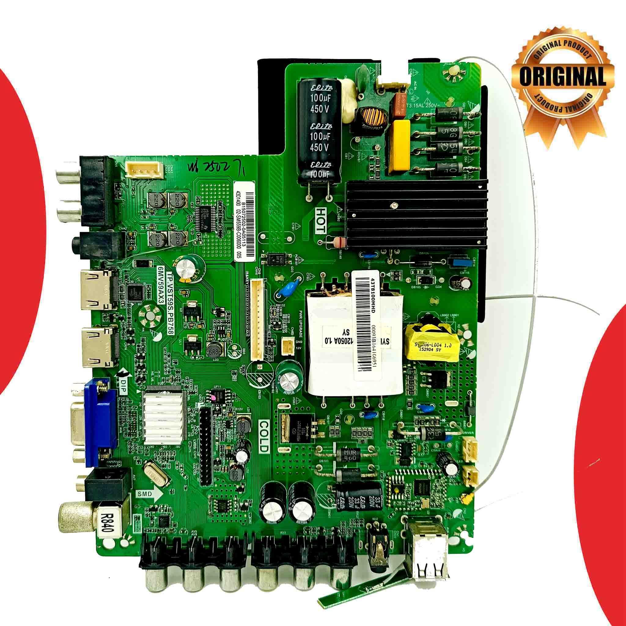 Micromax 43 inch LED TV Motherboard for Model 43T4500MHD - Great Bharat Electronics