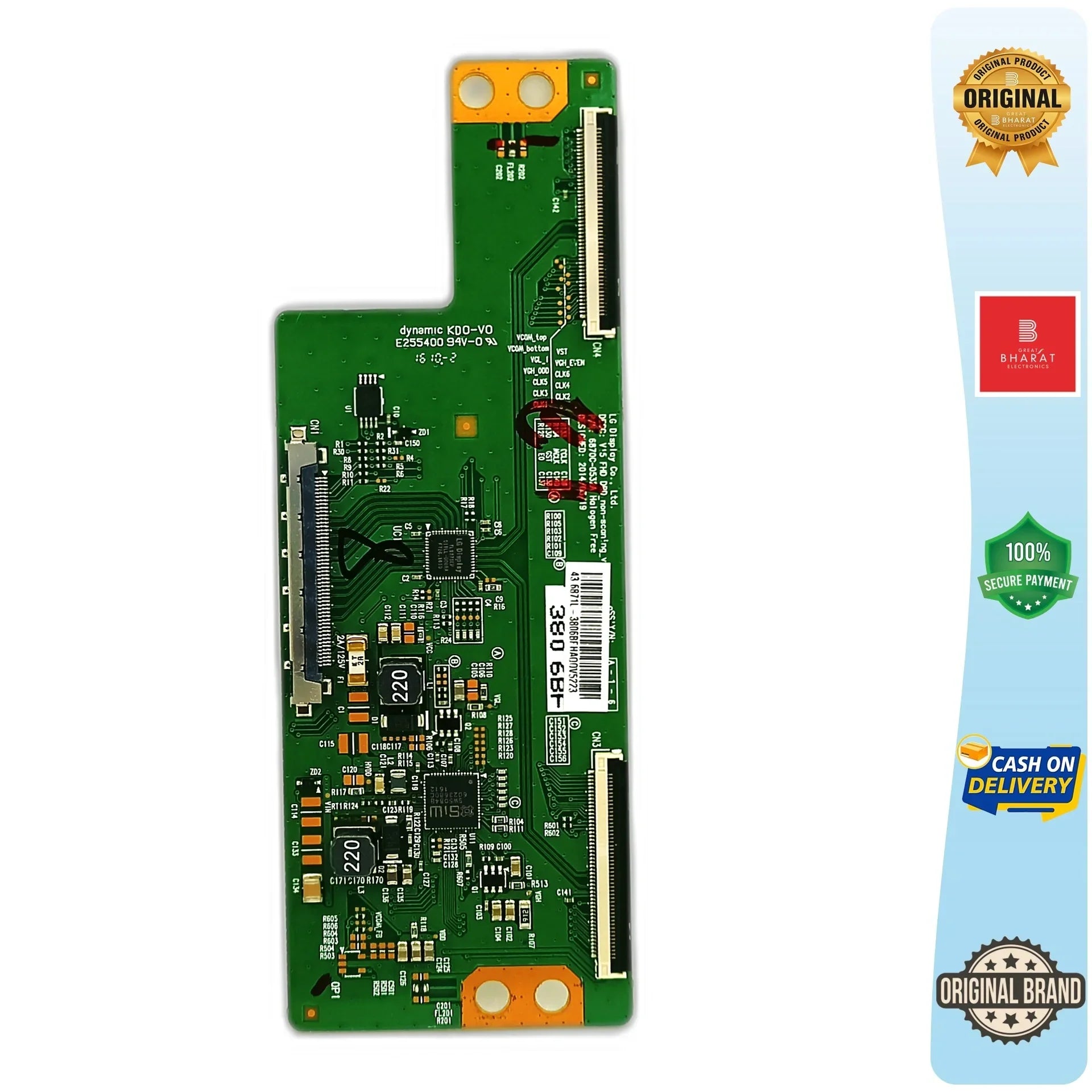 Micromax 43T4500FHD T-Con Board – Micromax 43 Inch LED TV Replacement Part - Great Bharat Electronics