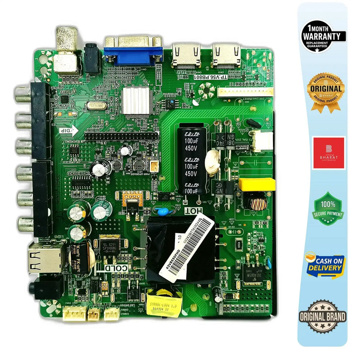 Micromax 43V8550FHD Motherboard – Micromax 43 Inch LED TV Main Board Replacement - Great Bharat Electronics