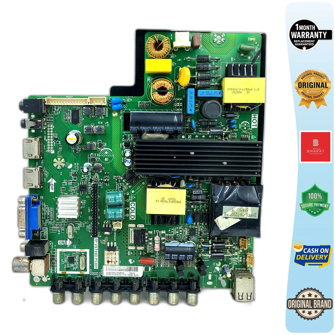 Micromax 50C3600FHD Motherboard – Micromax 50 Inch LED TV Main Board Replacement - Great Bharat Electronics