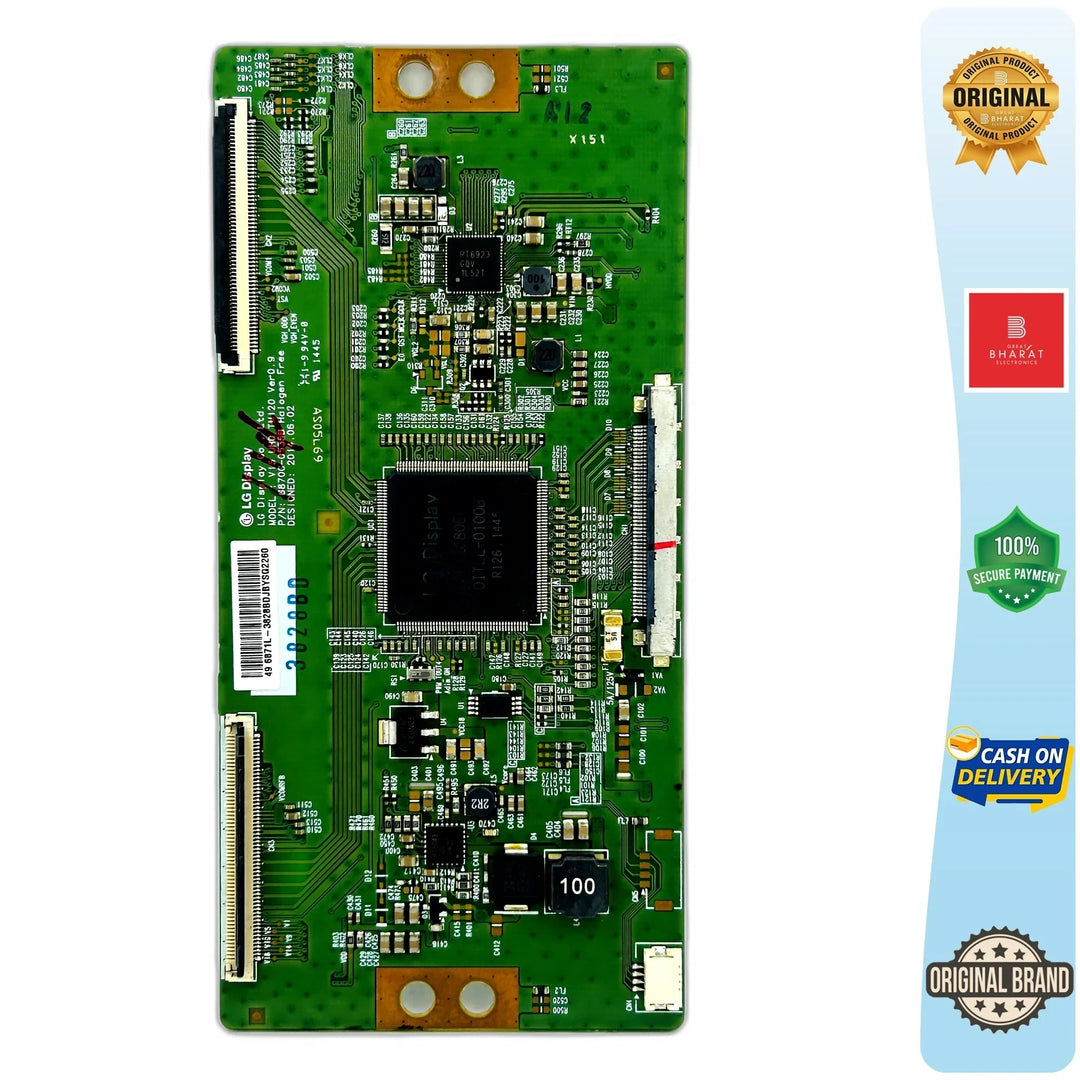 Micromax 50K2330UHD T-Con Board – Micromax 50 Inch LED TV Replacement Part - Great Bharat Electronics