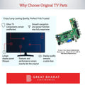 Mitashi MIDEO50UD5 மதர்போர்டு – Mitashi 50 அங்குலம் LED TV பிரதான பலகை மாற்றுதல் - Great Bharat Electronics
