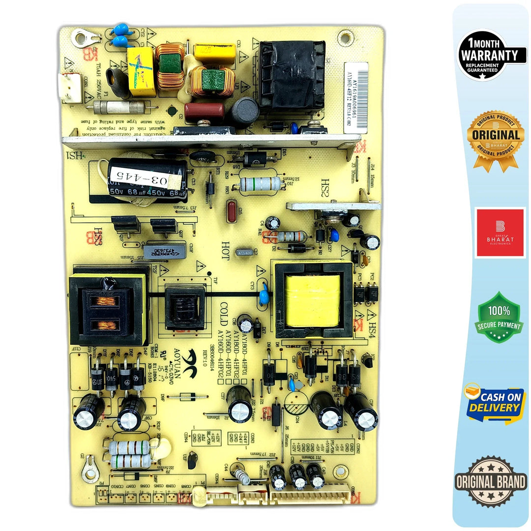 Mitashi MIDEO50UD5 Power Supply Board – Mitashi 50 Inch LED TV SMPS Replacement - Great Bharat Electronics