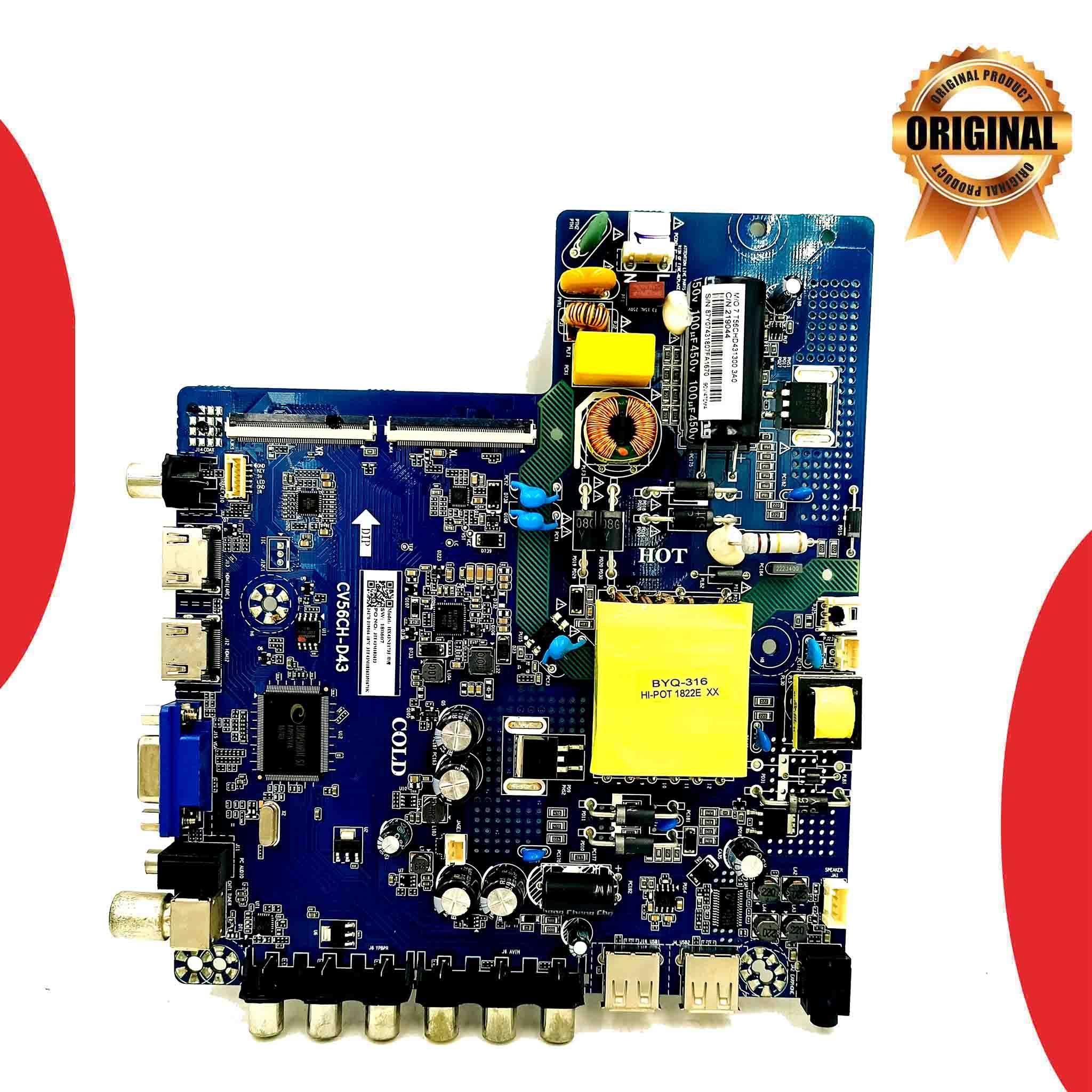 VU 43 inch LED TV Motherboard for Model 43D6575 - Great Bharat Electronics