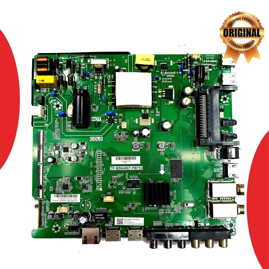 Model 43D6575 VU LED TV Motherboard TP MS6486T PB753 - Great Bharat Electronics