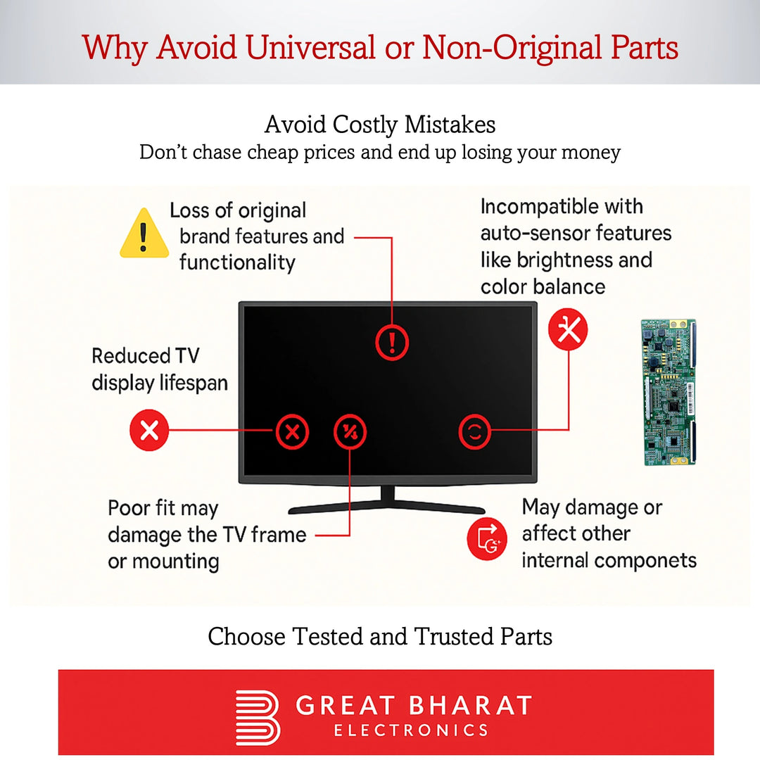 Model L49FYK Lloyd LED TV T-Con Board - Great Bharat Electronics