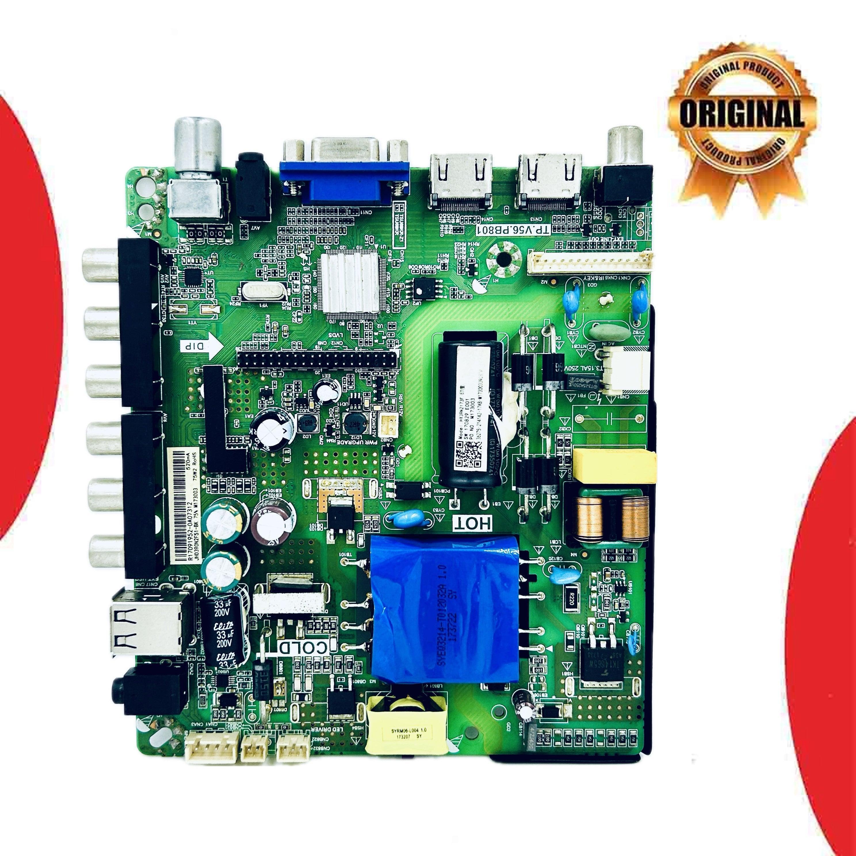 Model TPV56 PB801 40D6575 VU LED TV Motherboard - Great Bharat Electronics