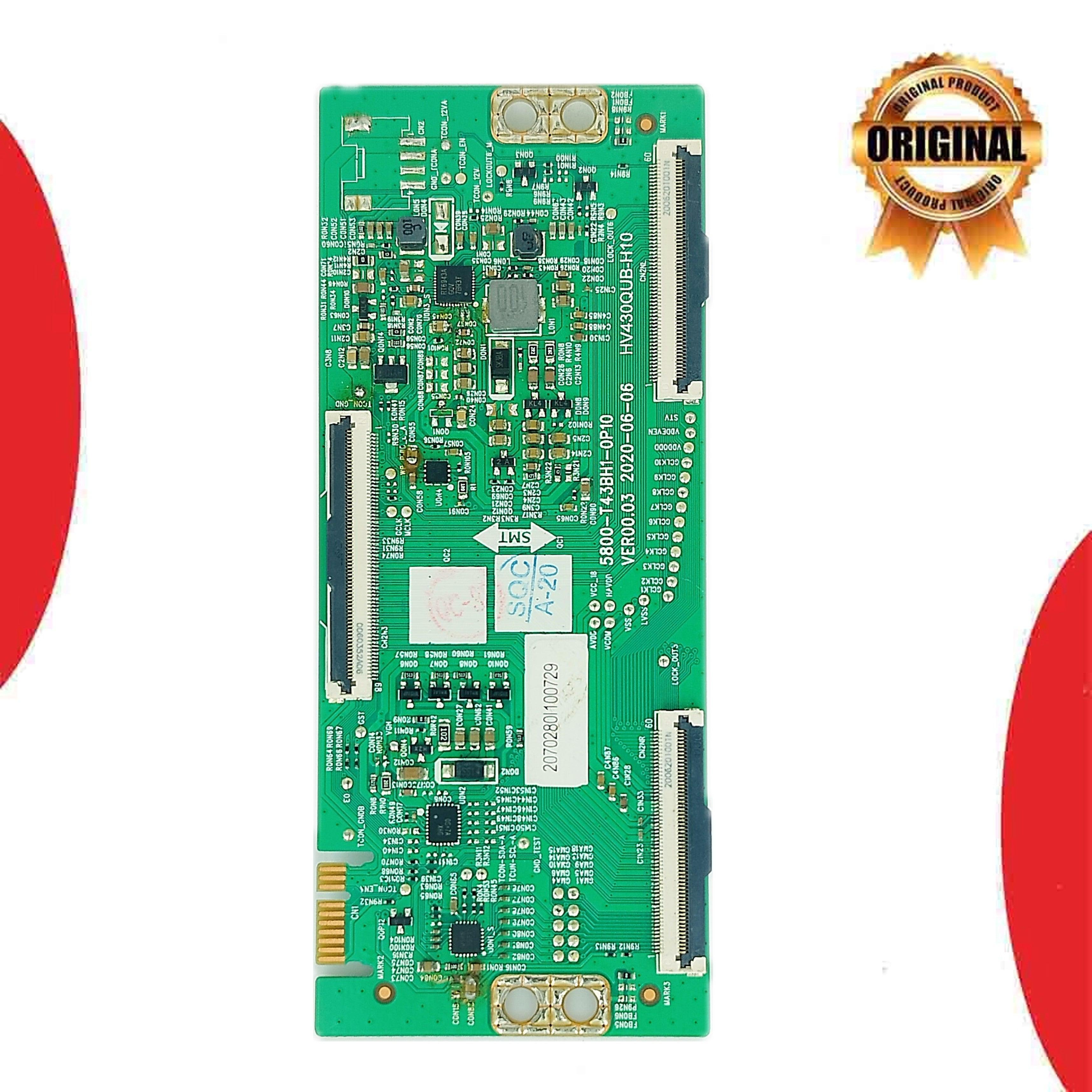 Motorola 43 inch LED TV T-con Board for Model 43SAUHDMG - Great Bharat Electronics