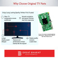 Motorola 50UHDAQMDT5Q Motherboard – Motorola 50 Inch LED TV Main Board Replacement - Great Bharat Electronics
