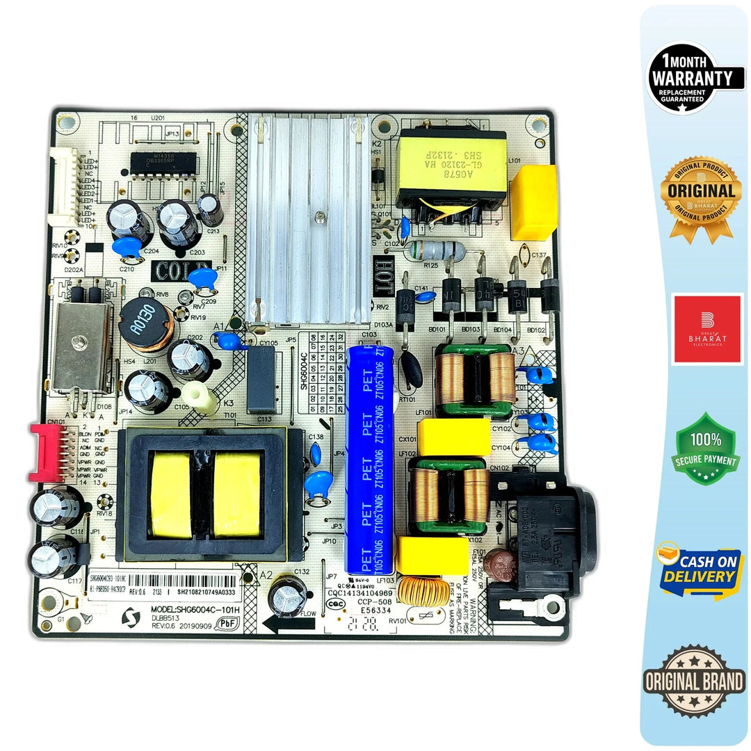 Motorola 50UHDAQMDT5Q Power Supply Board – Motorola 50 Inch LED TV SMPS Replacement - Great Bharat Electronics