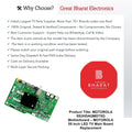 Motorola 55UHDAQMDT5Q Motherboard – Motorola 55 Inch LED TV Main Board Replacement - Great Bharat Electronics