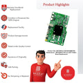 Motorola 55UHDAQMDT5Q Motherboard – Motorola 55 Inch LED TV Main Board Replacement - Great Bharat Electronics