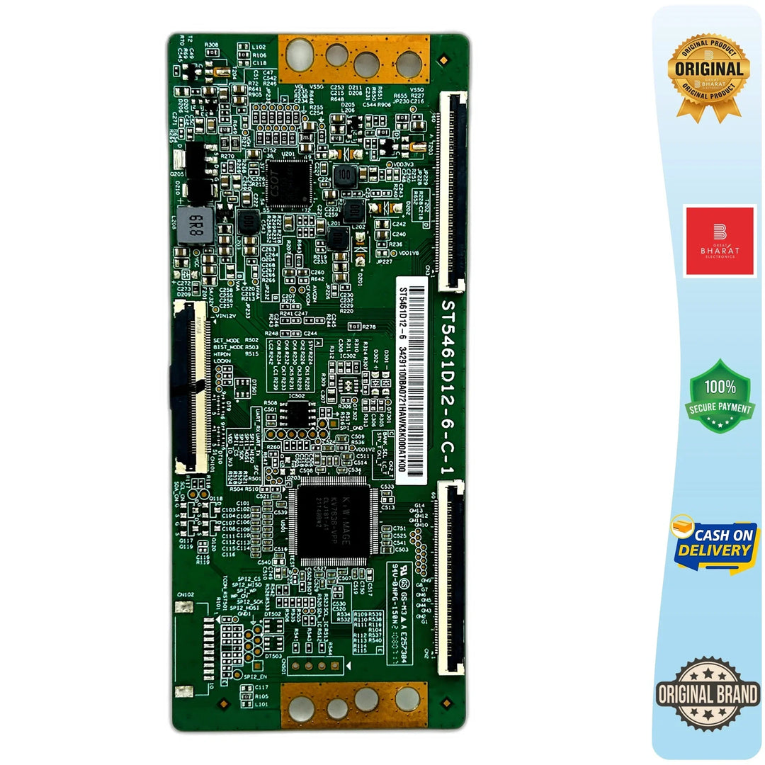 Motorola 55UHDAQMDT5Q T-Con Board – Motorola 55 Inch LED TV Replacement Part - Great Bharat Electronics