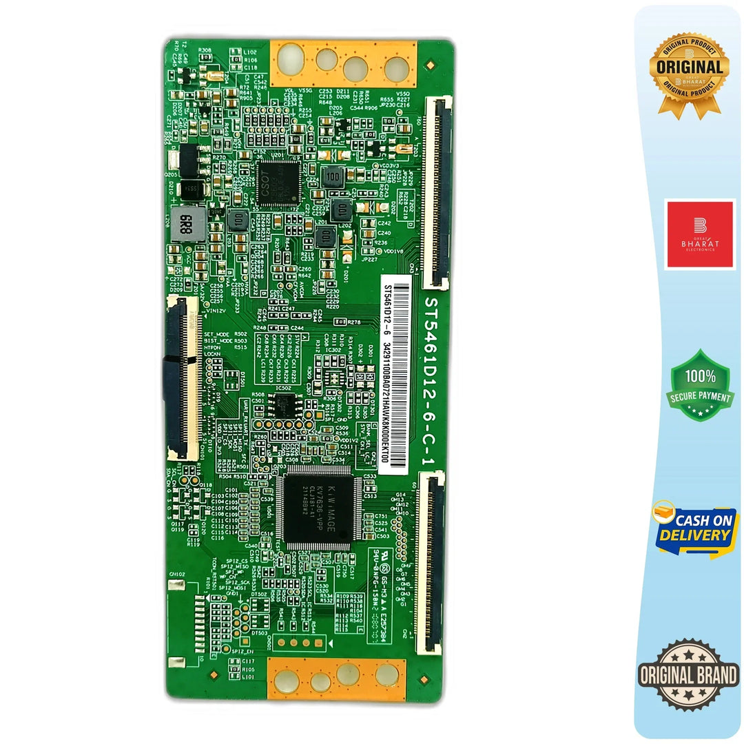 Motorola 55UHDAQMT5Q T-Con Board – Motorola 55 Inch LED TV Replacement Part - Great Bharat Electronics
