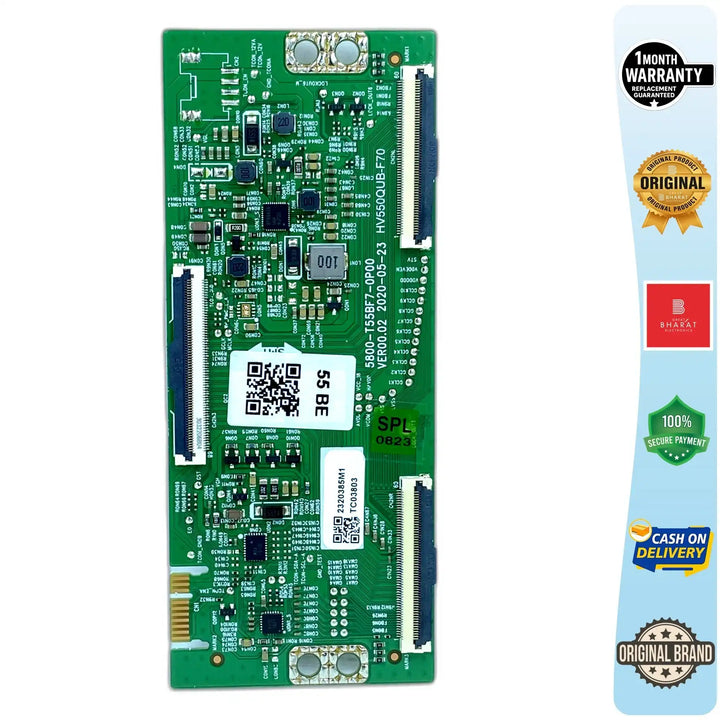 Motorola 55UHDGQMBSGQ T-Con Board – Original Motorola 55 Inch LED TV Part - Great Bharat Electronics