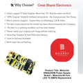Motorola 65SAUHDM Power Supply Board – Motorola 65 Inch LED TV SMPS Replacement - Great Bharat Electronics