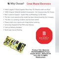 Motorola 65UHDGQMBSGQ Power Supply Board – Motorola 65 Inch LED TV SMPS Replacement - Great Bharat Electronics