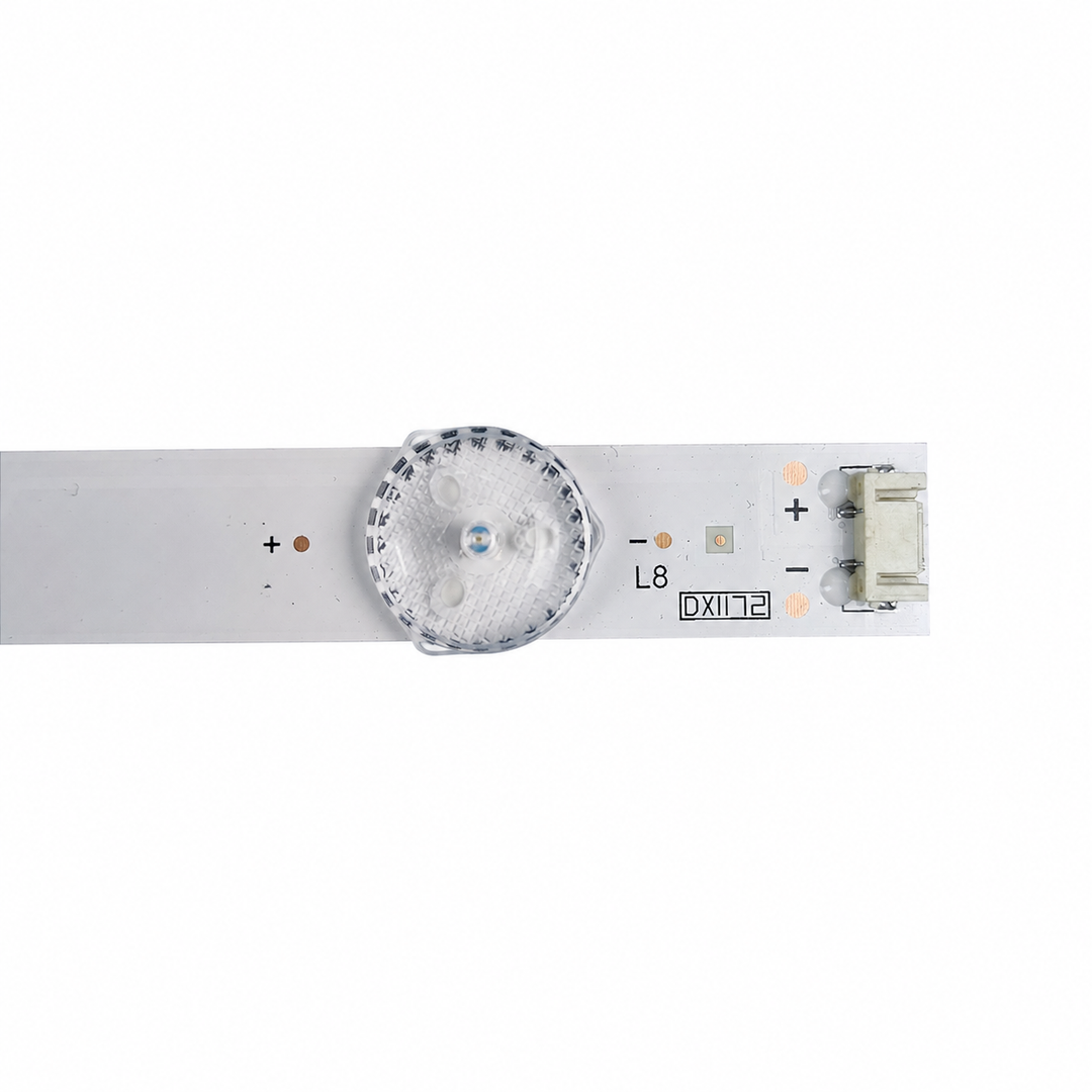 Nokia 43CAUHDN B-type backlight strip with 9 LEDs and 3V lamps