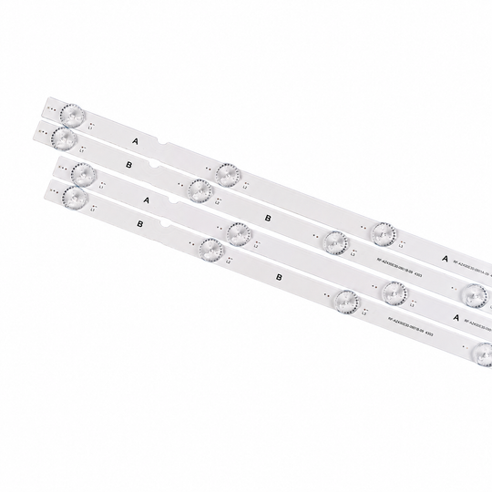 Nokia 43CAUHDN LED TV backlight strip set 4 pieces 2A 2B