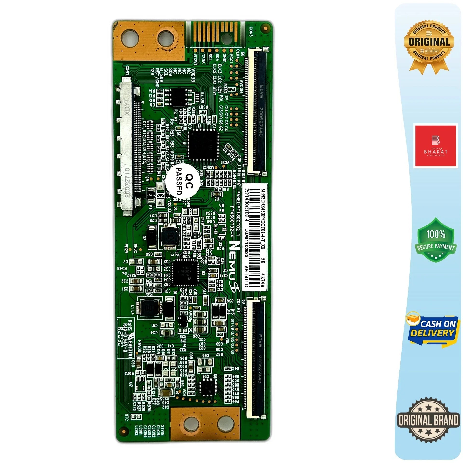 OnePlus 43FAOAOO T-Con Board – OnePlus 43 Inch LED TV Replacement Part - Great Bharat Electronics