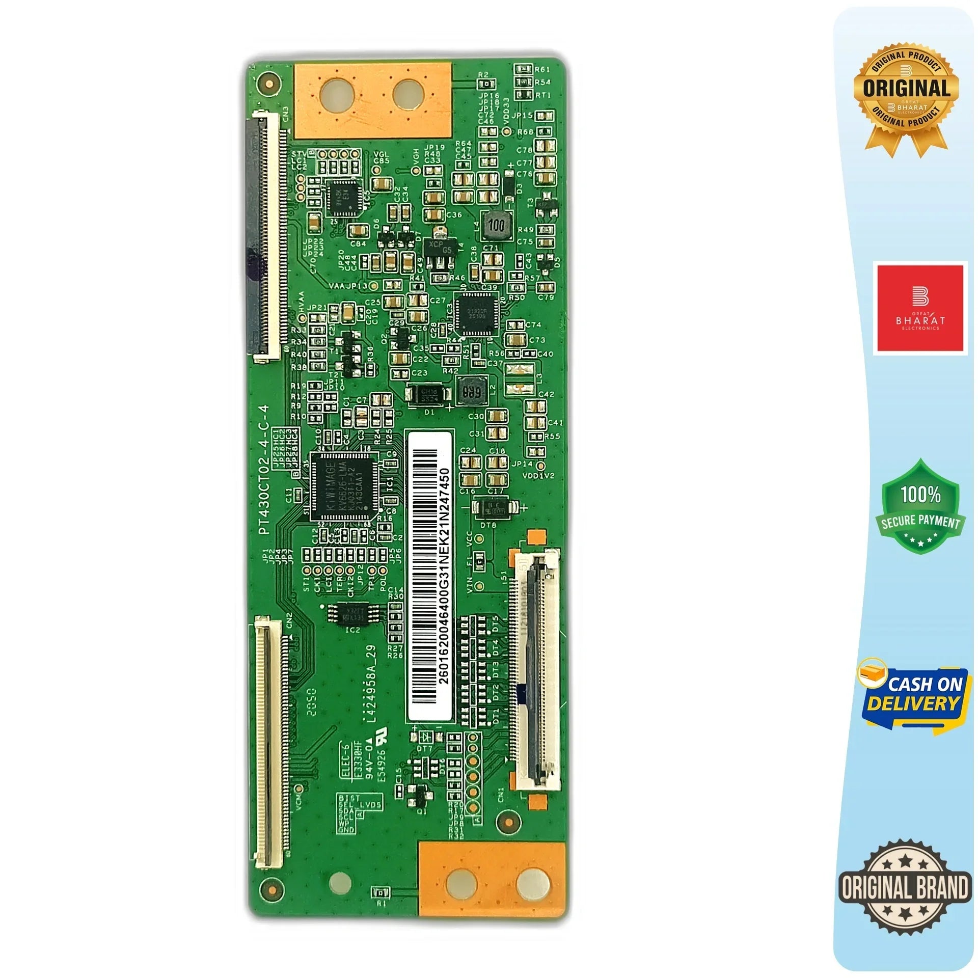 OnePlus 43Y1 T-Con Board – OnePlus 43 Inch LED TV Replacement Part - Great Bharat Electronics