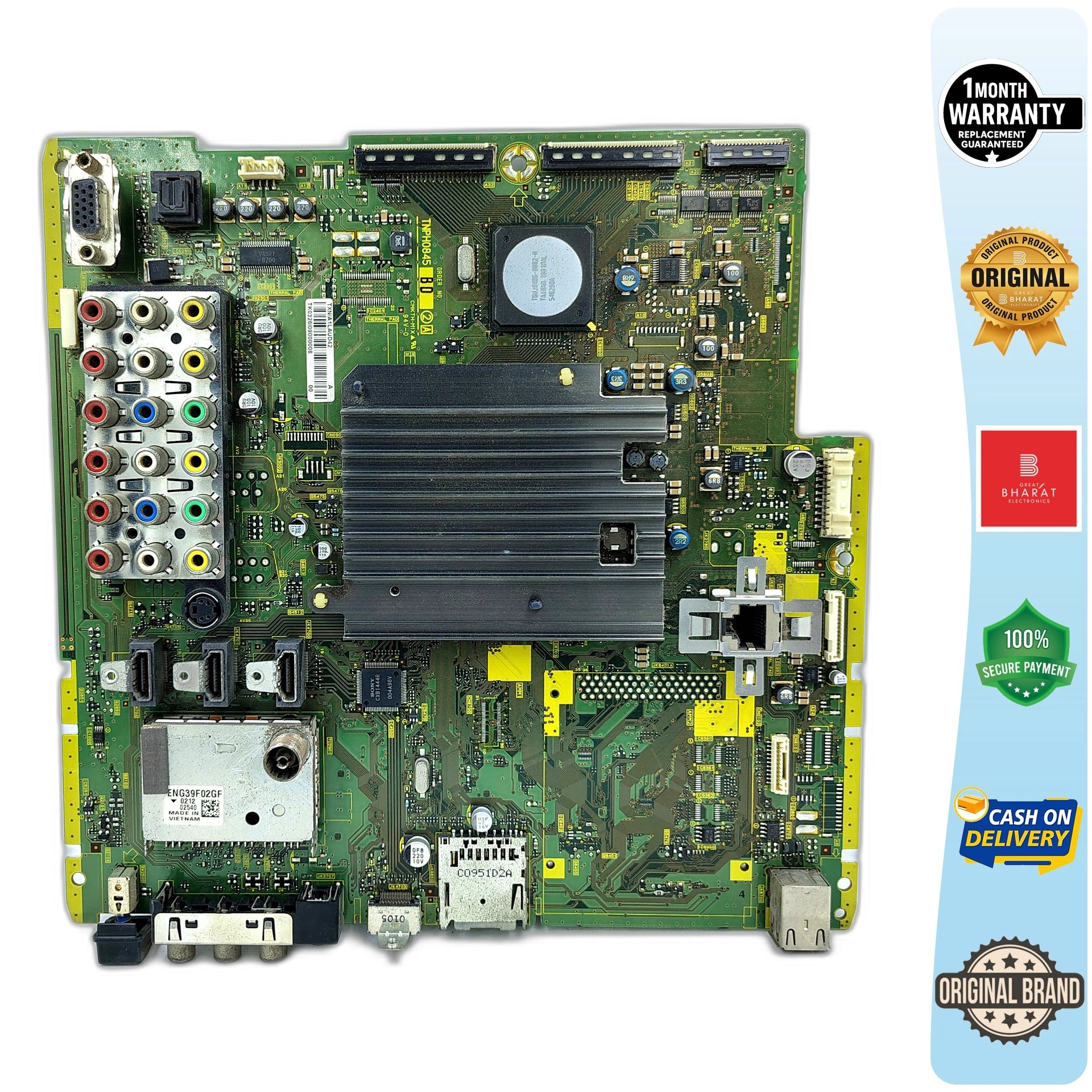 Panasonic 42 inch Plasma TV Motherboard for Model THP42V20D - Great Bharat Electronics