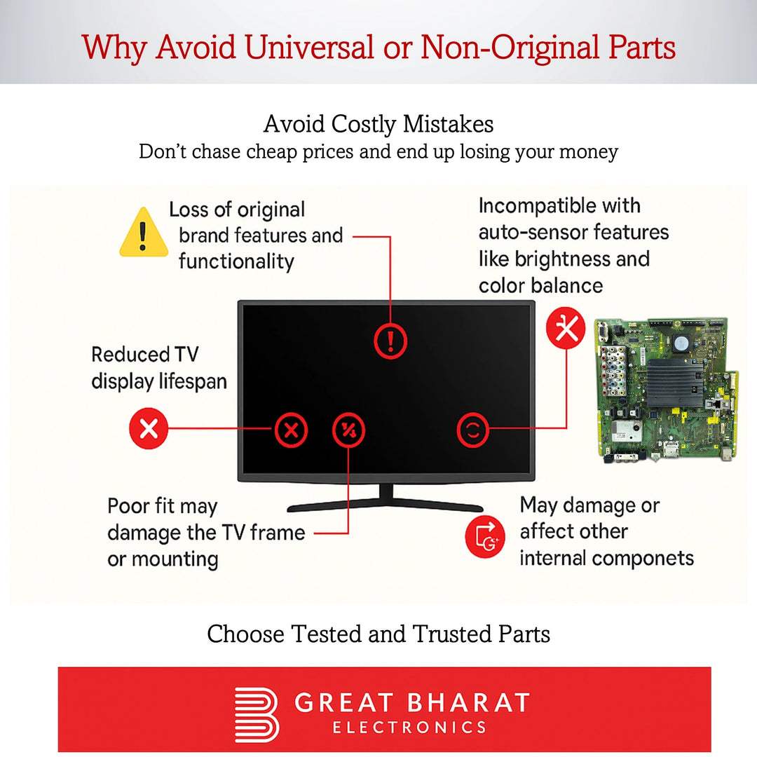 Panasonic 42 inch Plasma TV Motherboard for Model THP42V20D - Great Bharat Electronics