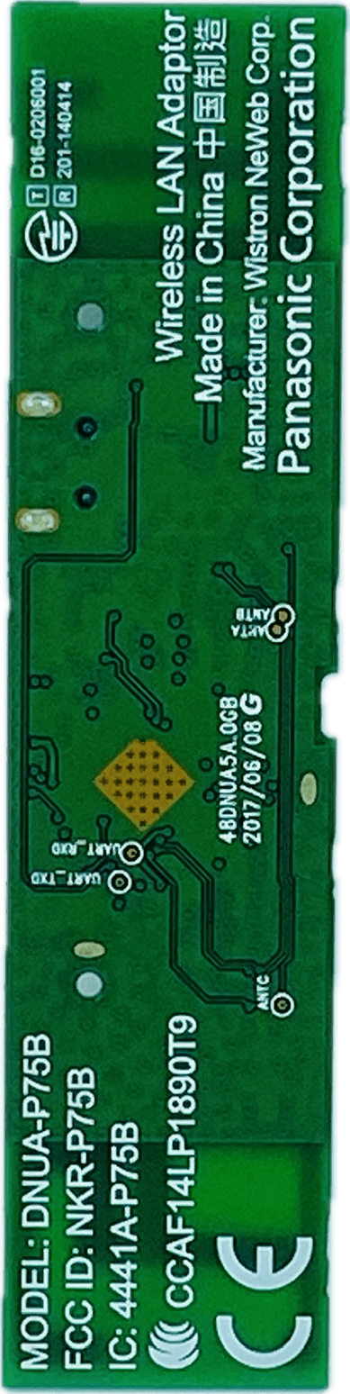 Panasonic LED TV Wi-Fi Module – Model TH43EX601D - Great Bharat Electronics