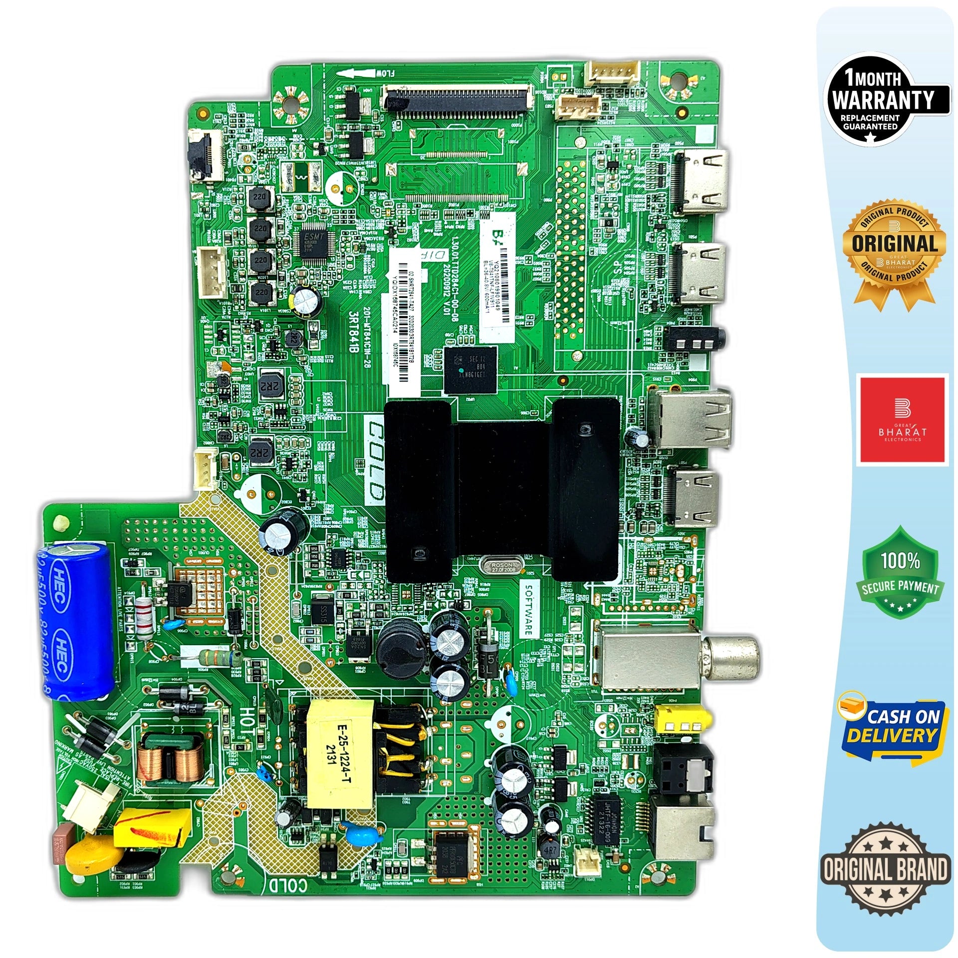 Panasonic TH-32JS660DX Motherboard – Original Panasonic 32 Inch LED TV Main Board - Great Bharat Electronics