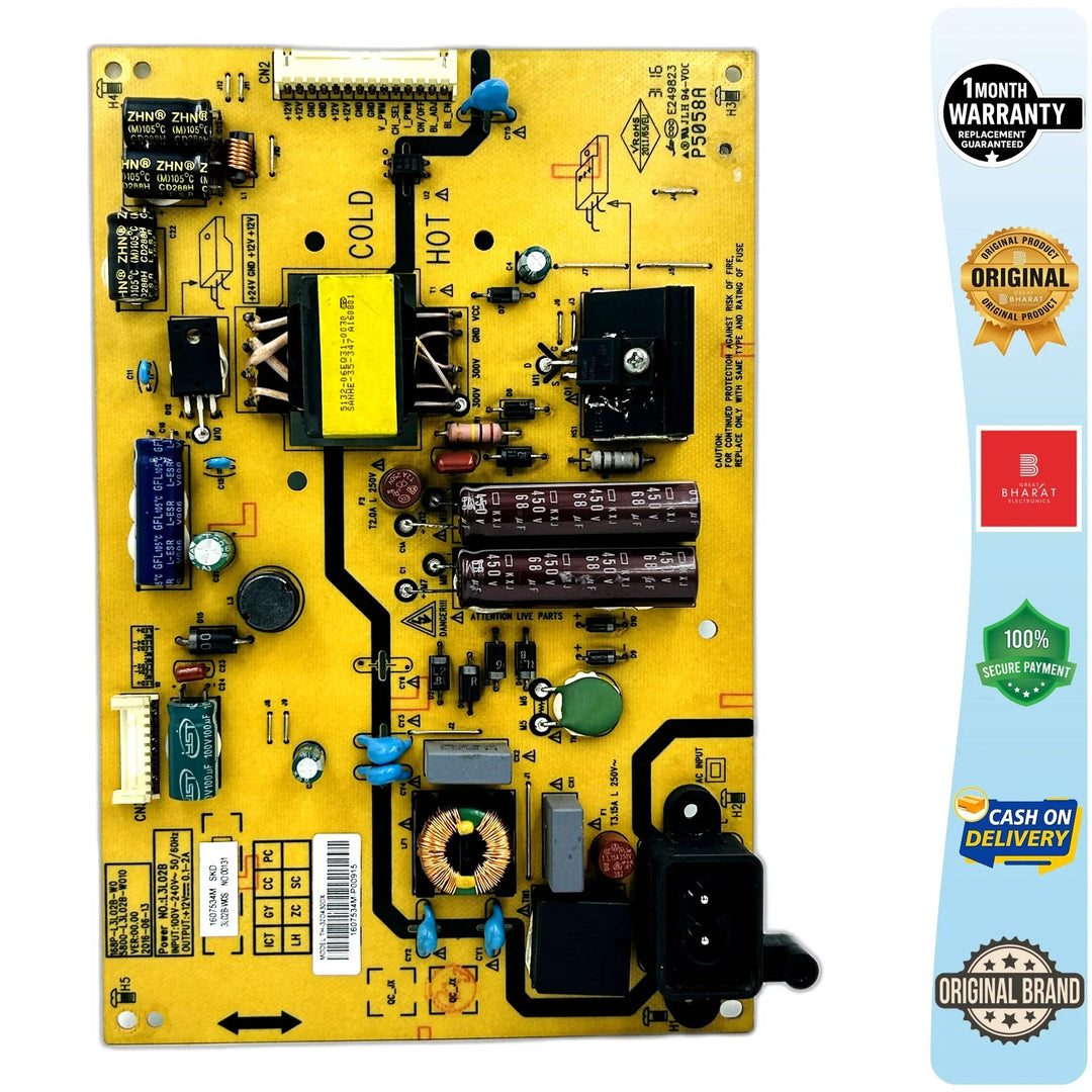 Panasonic TH32D430DX Power Supply Board – Panasonic 32 Inch LED TV SMPS Replacement - Great Bharat Electronics