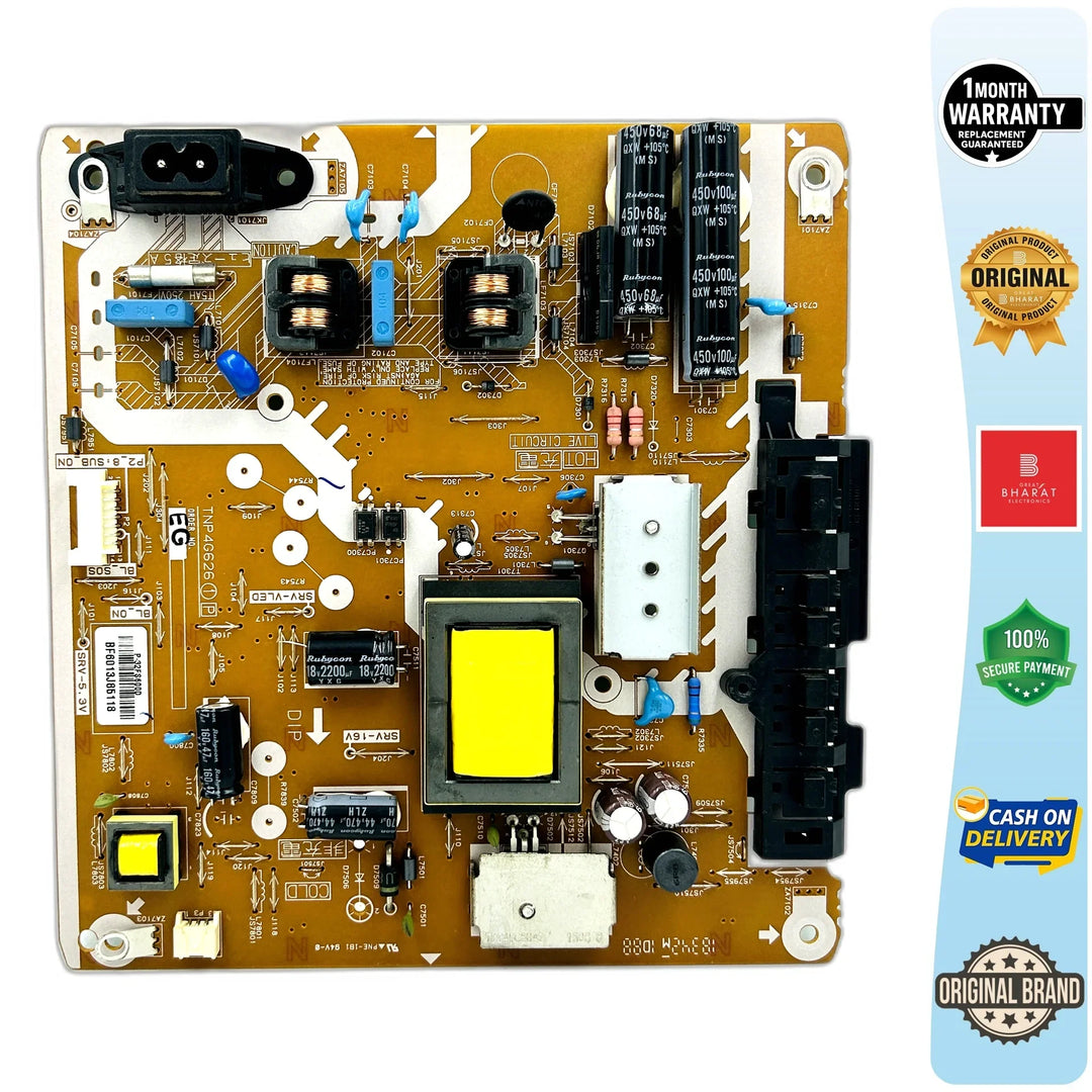 Panasonic TH32FS600D Power Supply Board – Panasonic 32 Inch LED TV SMPS Replacement - Great Bharat Electronics