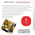 Panasonic TH32FS600D Power Supply Board – Panasonic 32 Inch LED TV SMPS Replacement - Great Bharat Electronics