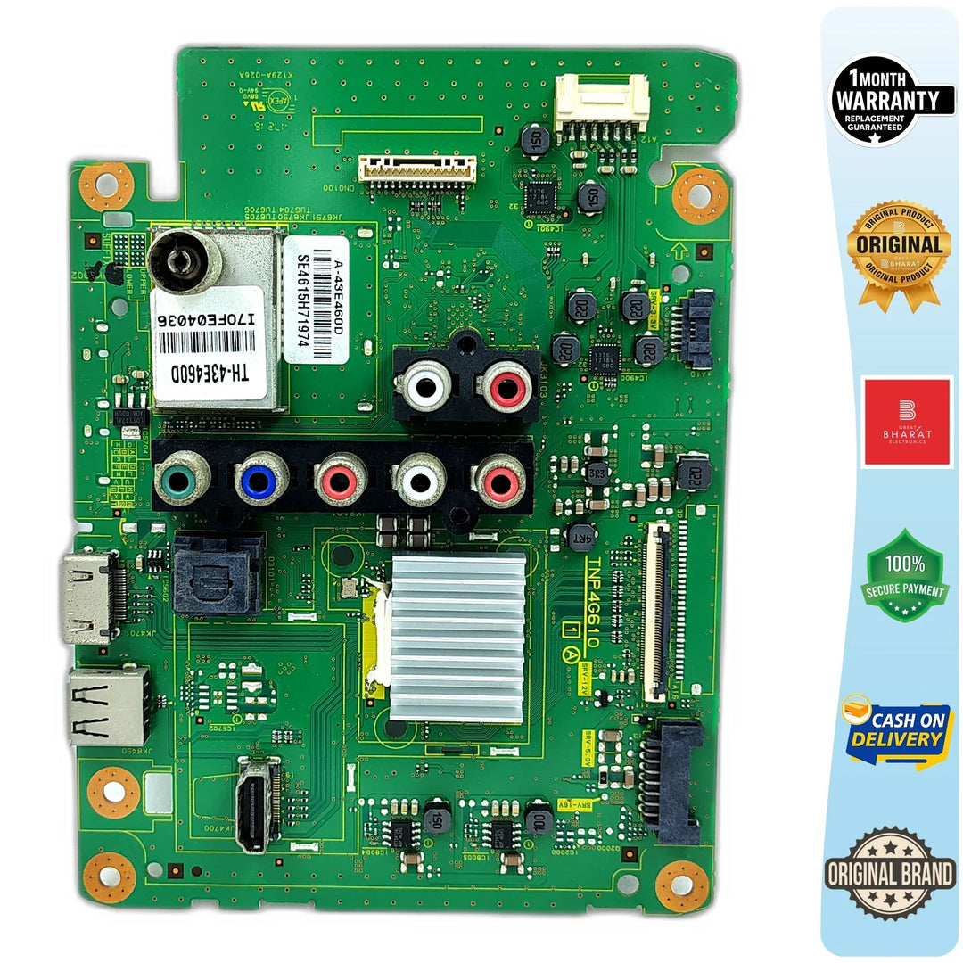 Panasonic TH43E640D Motherboard – Panasonic 43 Inch LED TV Main Board Replacement - Great Bharat Electronics