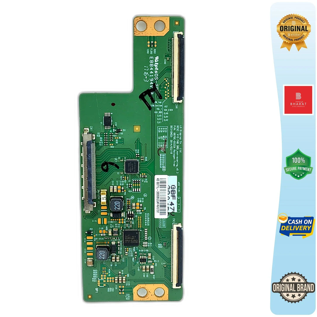 Panasonic TH43E640D T-Con Board – Panasonic 43 Inch LED TV Replacement Part - Great Bharat Electronics
