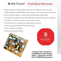 Panasonic TH43EX601D Power Supply Board – Panasonic 43 Inch LED TV SMPS Replacement - Great Bharat Electronics