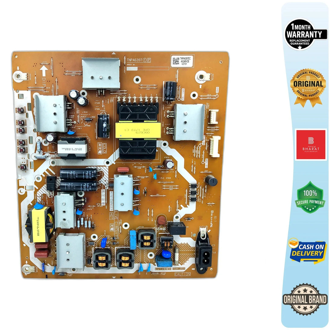 Panasonic TH43EX601D Power Supply Board – Panasonic 43 Inch LED TV SMPS Replacement - Great Bharat Electronics