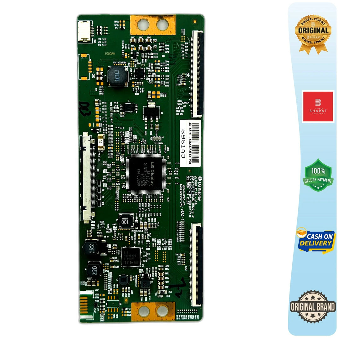 Panasonic TH43GX750D T-Con Board – Panasonic 43 Inch LED TV Replacement Part - Great Bharat Electronics