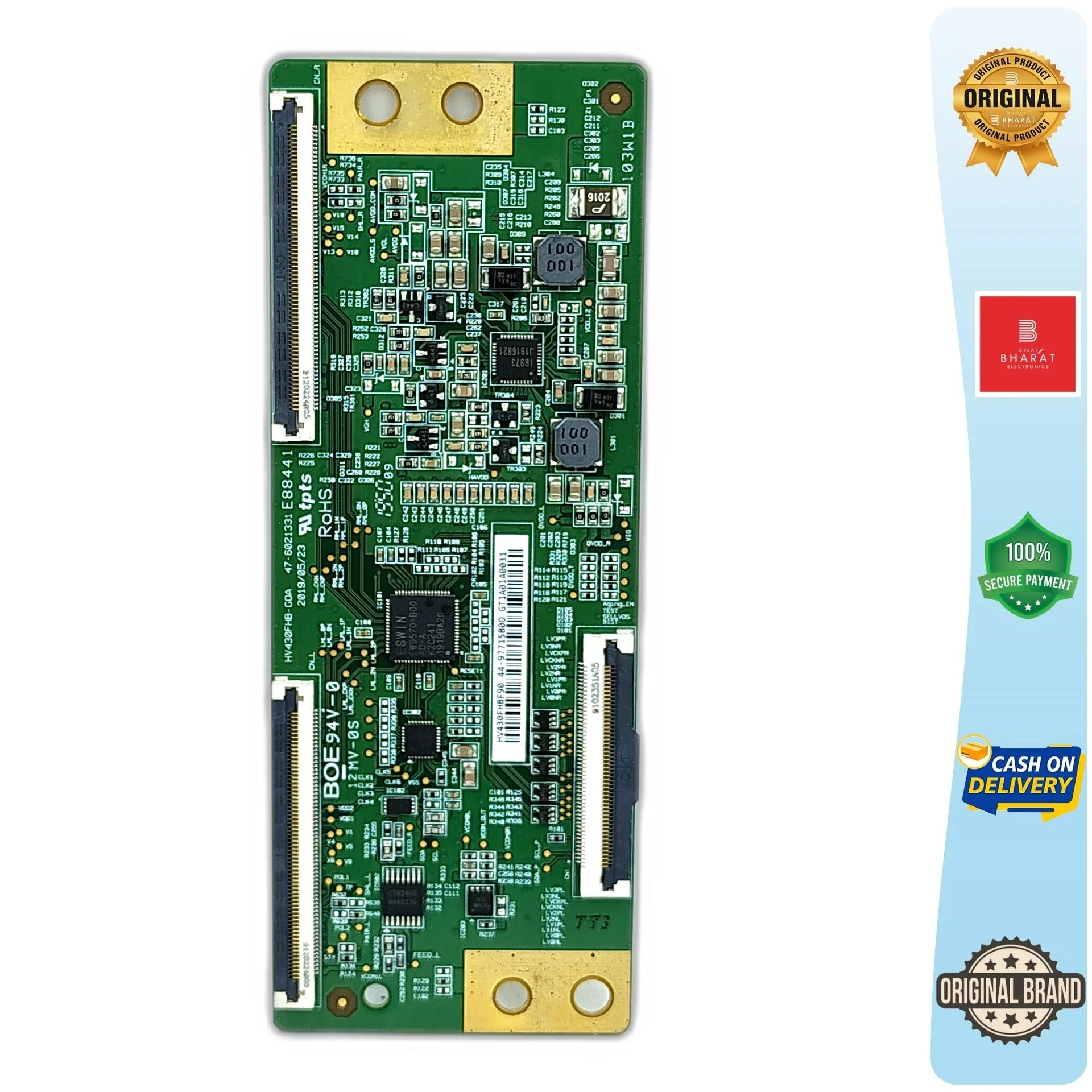 Panasonic TH43HS700DX T-Con Board – Panasonic 43 Inch LED TV Replacement Part - Great Bharat Electronics
