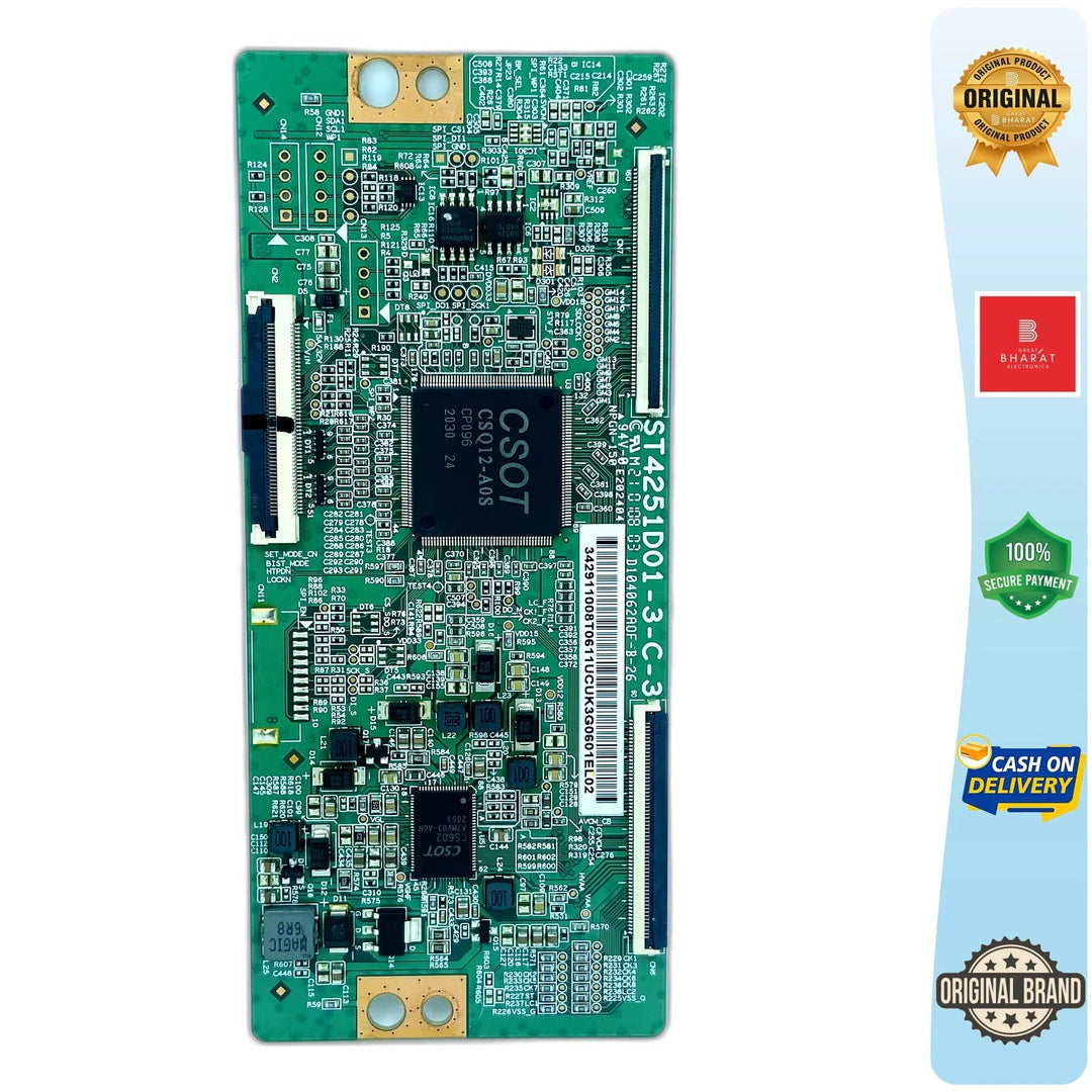 Panasonic TH43JX660DX T-Con Board – Panasonic 43 Inch LED TV Replacement Part - Great Bharat Electronics