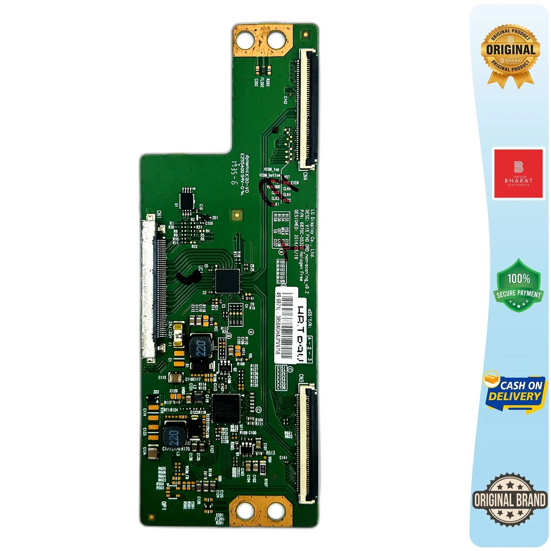 Panasonic TH49E400D T-Con Board – Panasonic 49 Inch LED TV Replacement Part - Great Bharat Electronics
