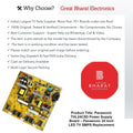 Panasonic THL24C5D Power Supply Board – Panasonic 24 Inch LED TV SMPS Replacement - Great Bharat Electronics