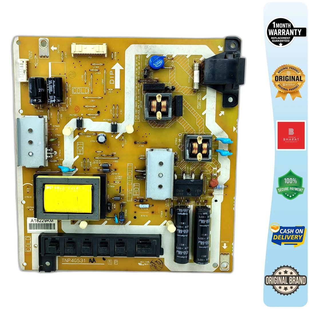 Panasonic THL32XM5KMTX Power Supply Board – Panasonic 32 Inch LED TV SMPS Replacement - Great Bharat Electronics
