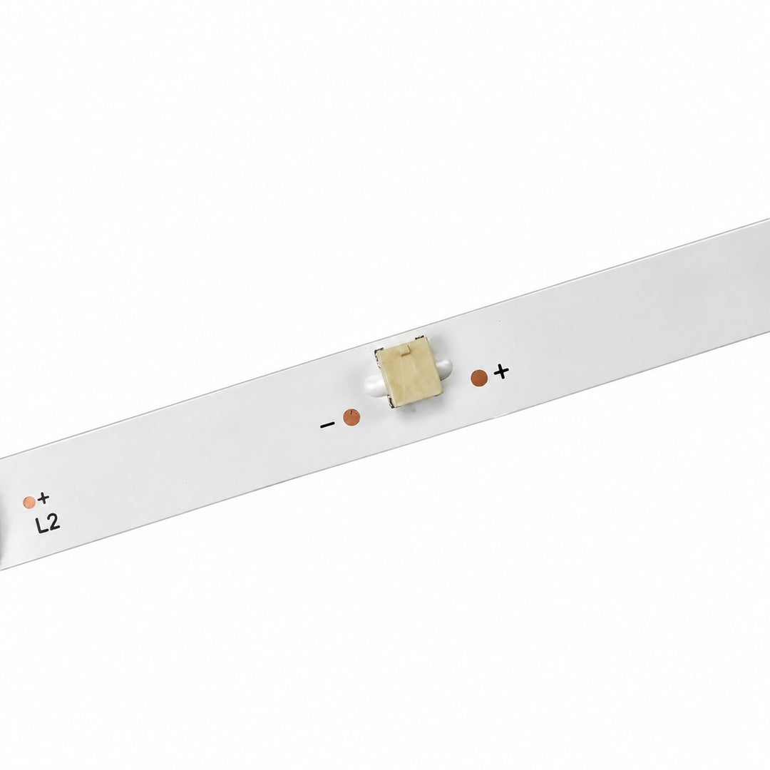 Close-up of Realme RMV2003 LED backlight strip connector and L2 marking
