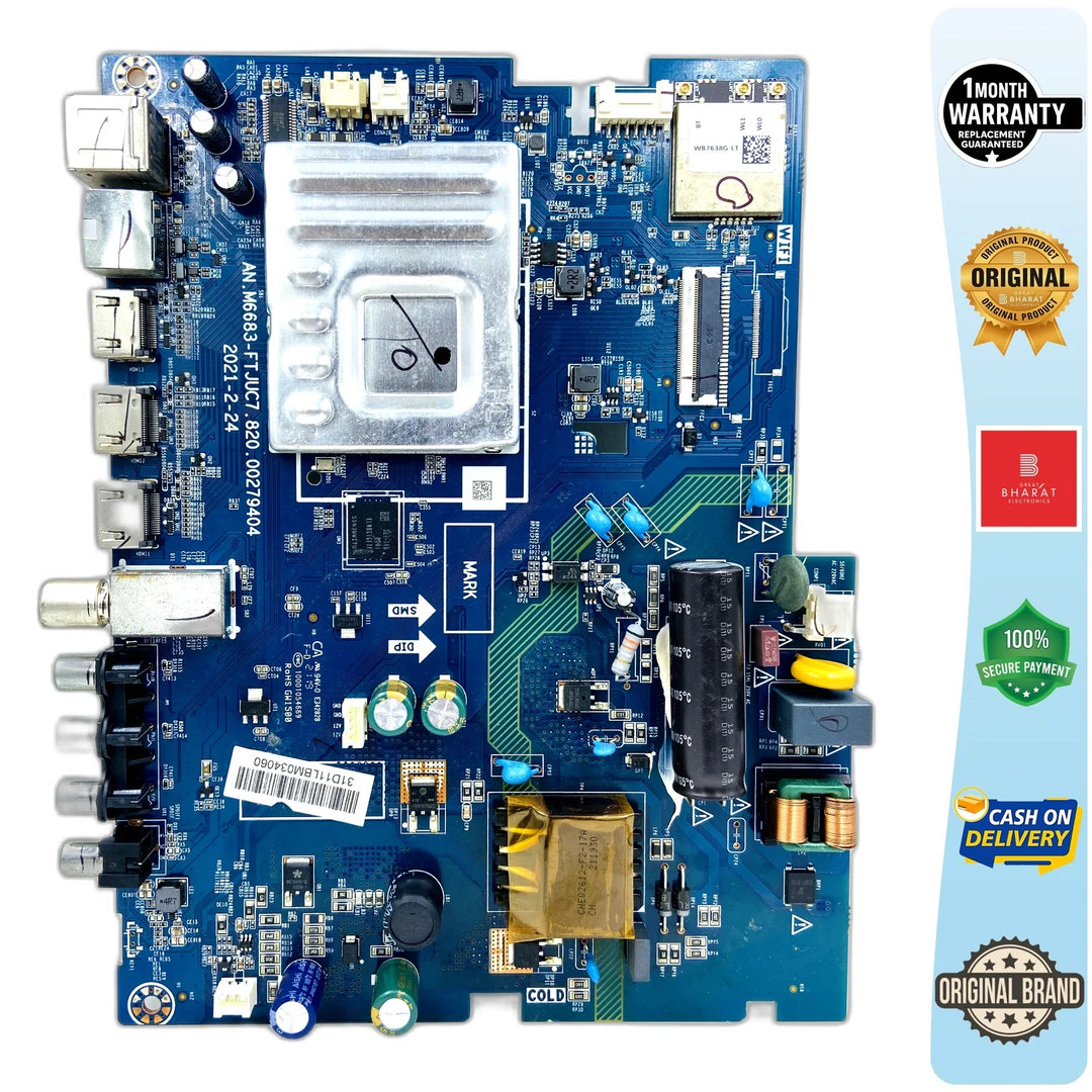 Realme RMV2003 Motherboard – Realme 32 Inch LED TV Main Board Replacement - Great Bharat Electronics