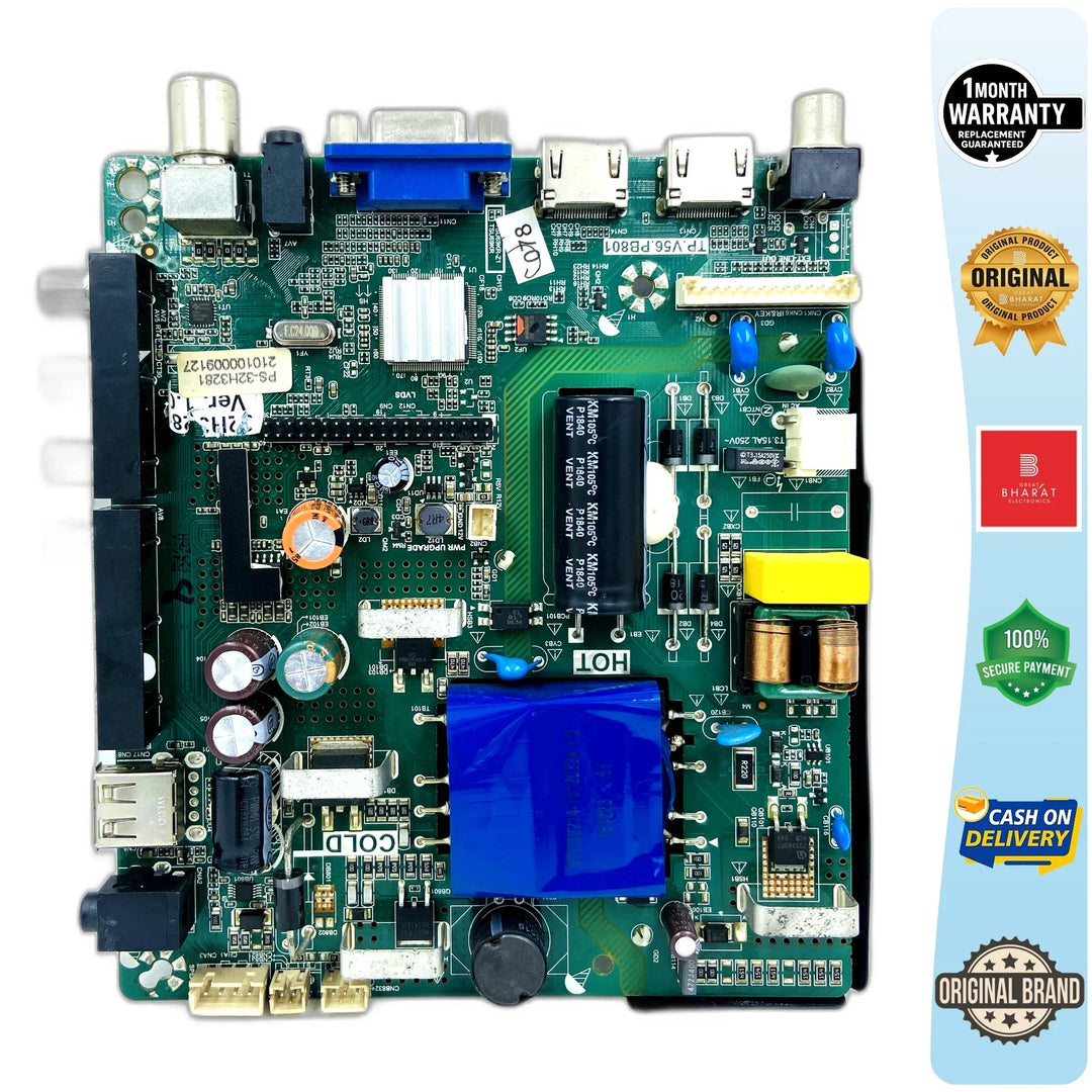 Reconnect 32H3281 Motherboard – Reconnect 32 Inch LED TV Main Board Replacement - Great Bharat Electronics