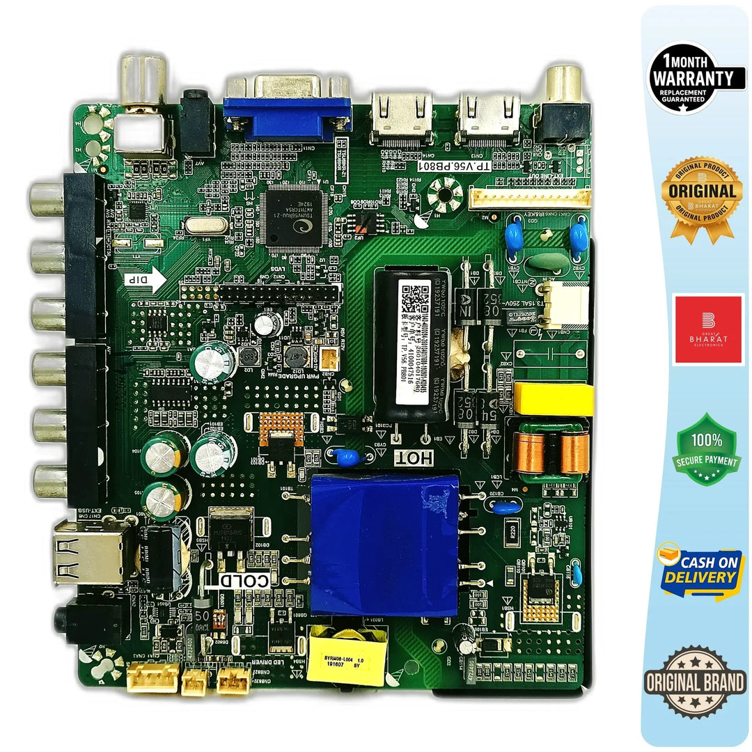 RECONNECT 40F4090 Motherboard – RECONNECT 40 Inch LED TV Main Board Replacement - Great Bharat Electronics