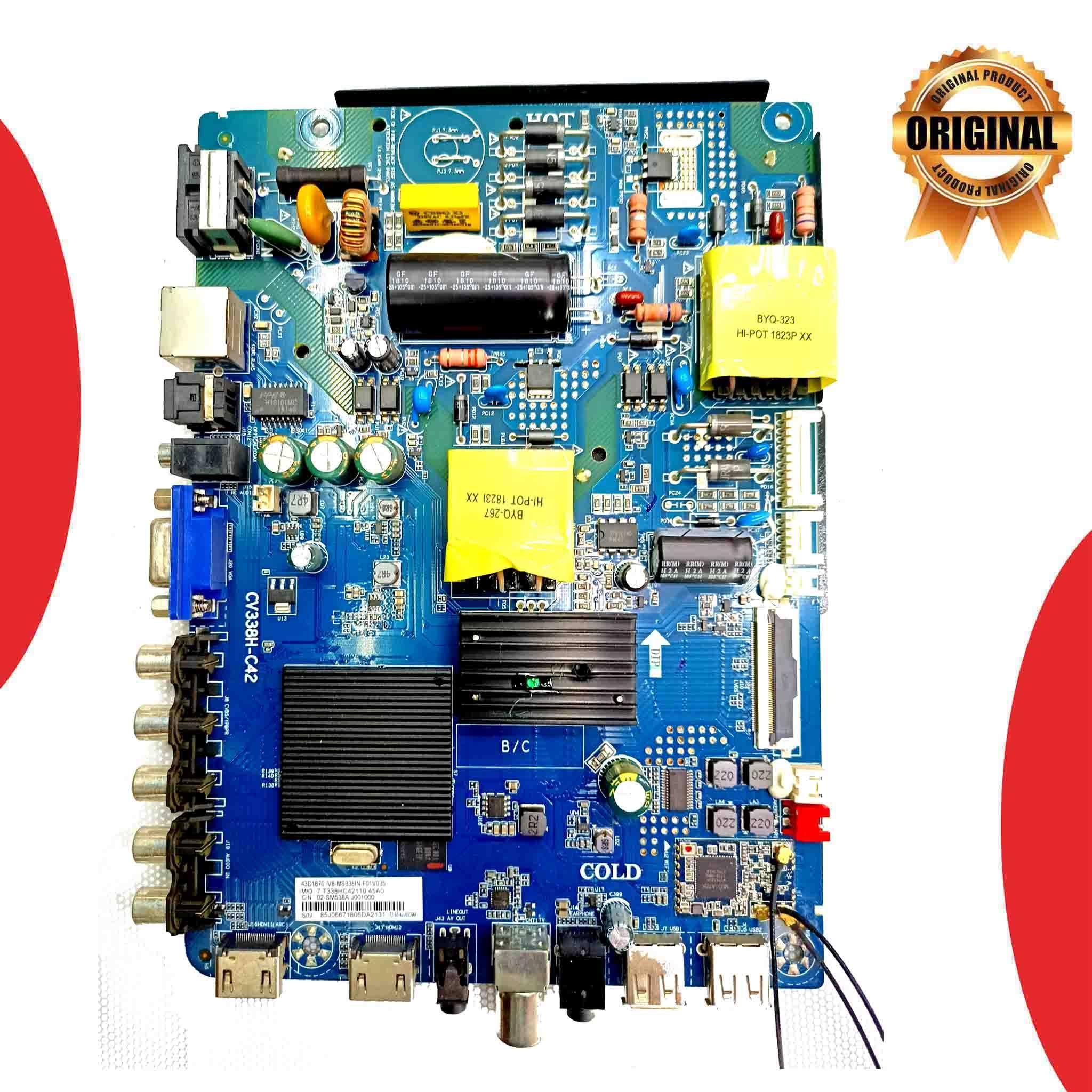 Reconnect 43 inch LED TV Motherboard for Model RELEB4304 - Great Bharat Electronics