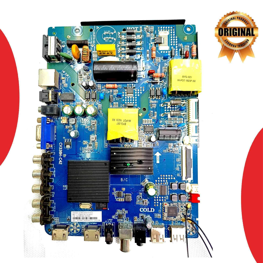 Reconnect 43 inch LED TV Motherboard for Model RELEB4304 - Great Bharat Electronics